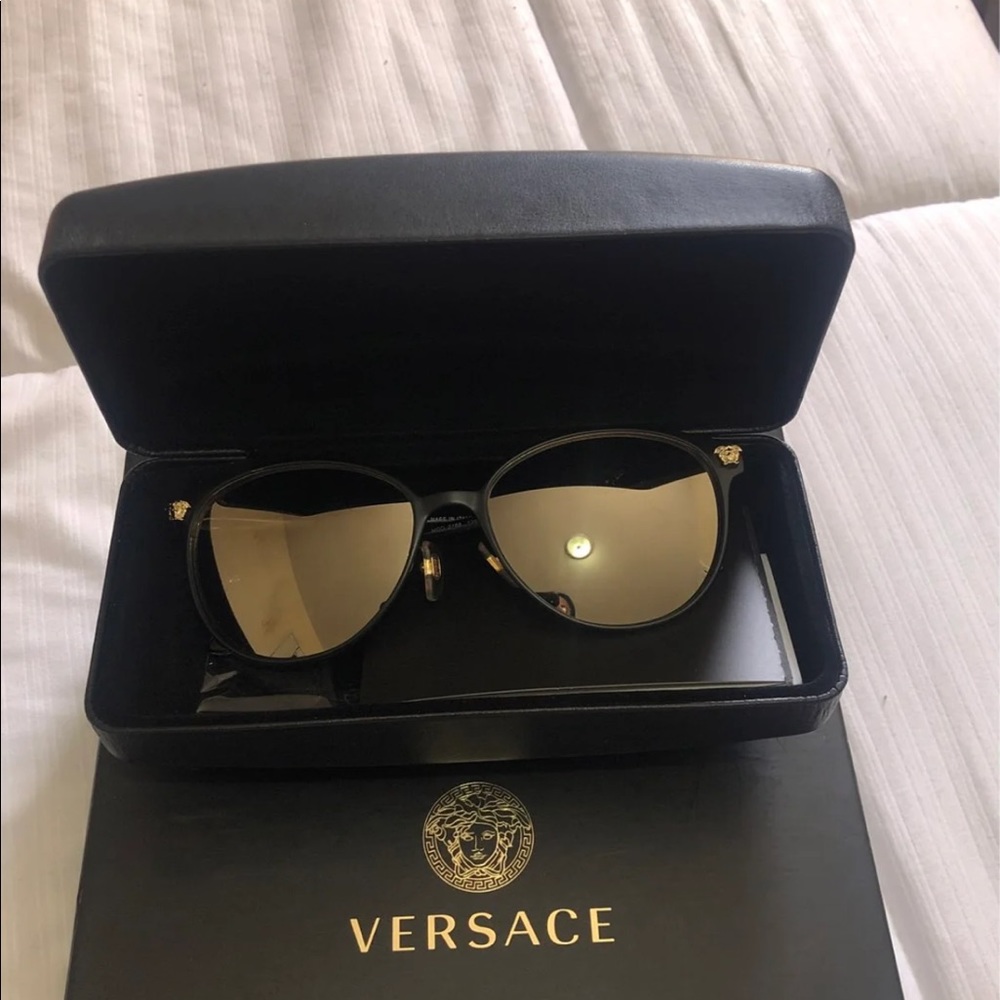 Versace Sunglasses Aviator Style